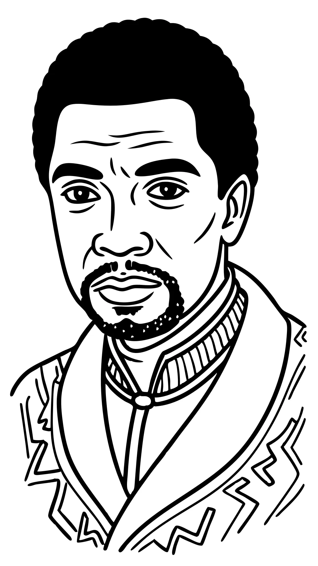 black history people coloring page